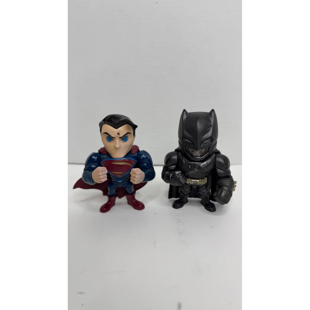 DC Comics Batman v Superman Dawn of Justice 4" Mini Figure Lot Superman Batman